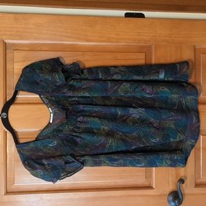 14/16W Cato multi colored top